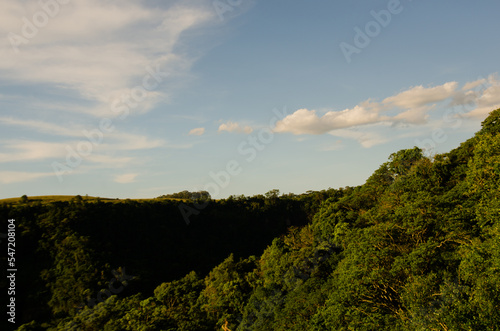 View of the hill of Sao Pedro, Sao Paulo, Brazil.