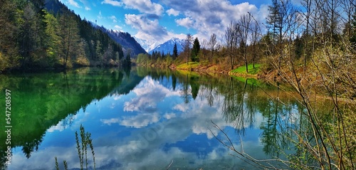 lake in the mountains