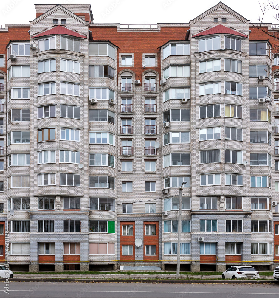 residential building in the city residential building in the city