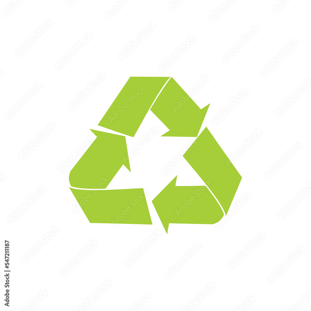 recycling icon vector symbol recycling icon vector symbol