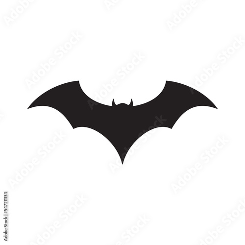 Bat icon vector illustration sign