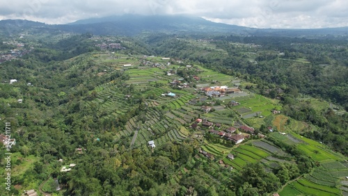 Bali  Indonesia - November 12  2022  The Scenery of Munduk area at North Bali