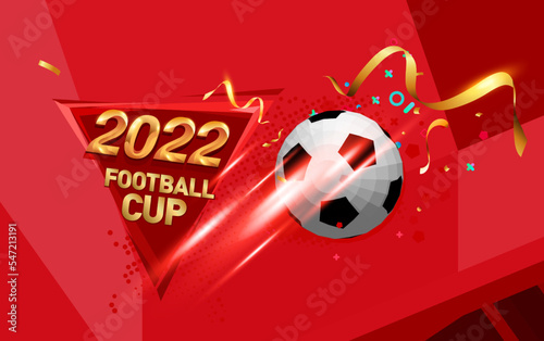 Football cup 2022 Background. banner, poster, social media