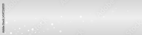 Gray Snow Vector Grey Panoramic Background.