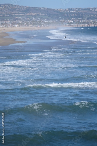 waves on the beach