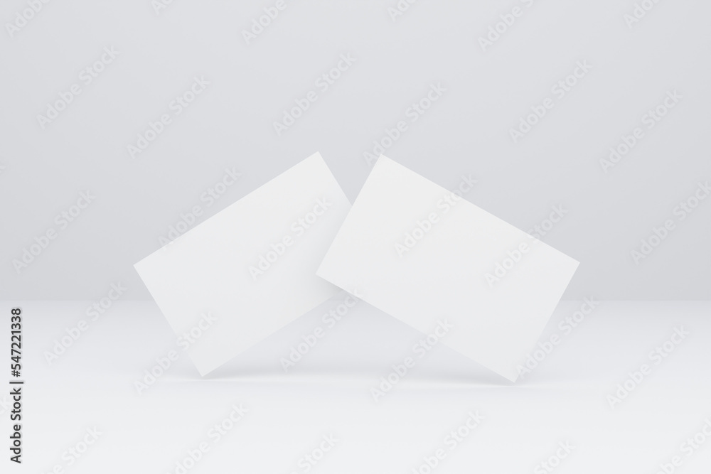 Minimal business card mockup design template for your brand Minimal business card mockup design template for your brand