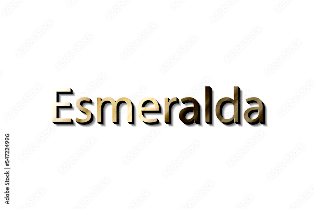 ESMERALDA 3D MOCKUP