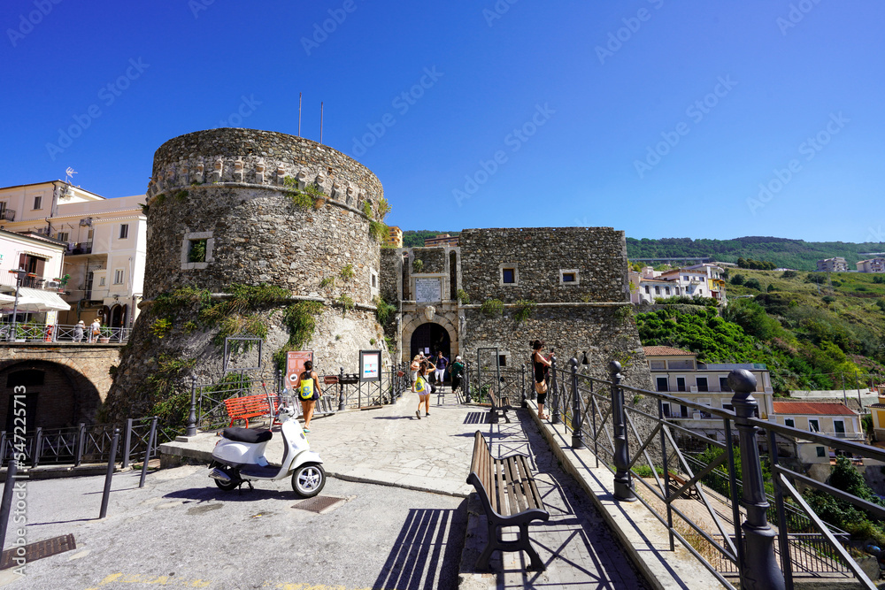 Murat Aragon Castle in Pizzo, Calabria, Italy