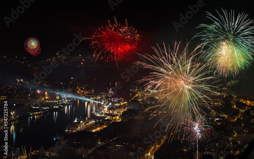 Fireworks Bergen City