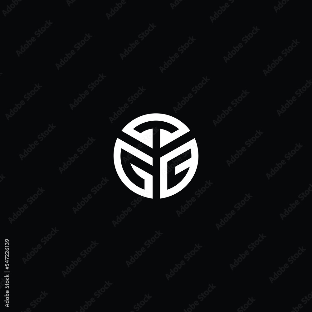 Professional Innovative Initial GTC logo and TGC logo. Letter GTC TGC