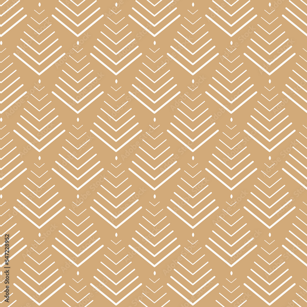 Art deco vector seamless pattern in clean flat style. Pastel beige colors Art deco vector seamless pattern in clean flat style. Pastel beige colors