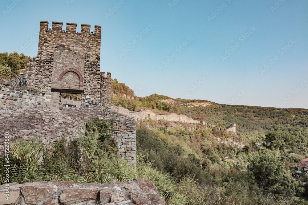 Fortress in Veliko Tarnovo in Bulgaria.