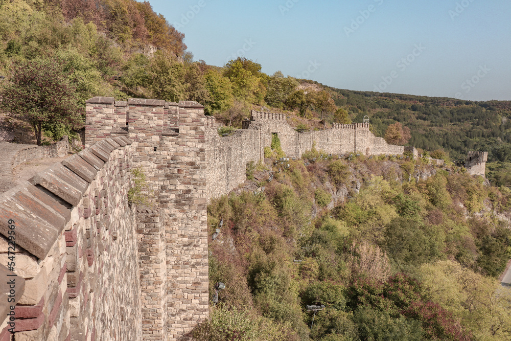 Fortress in Veliko Tarnovo in Bulgaria.