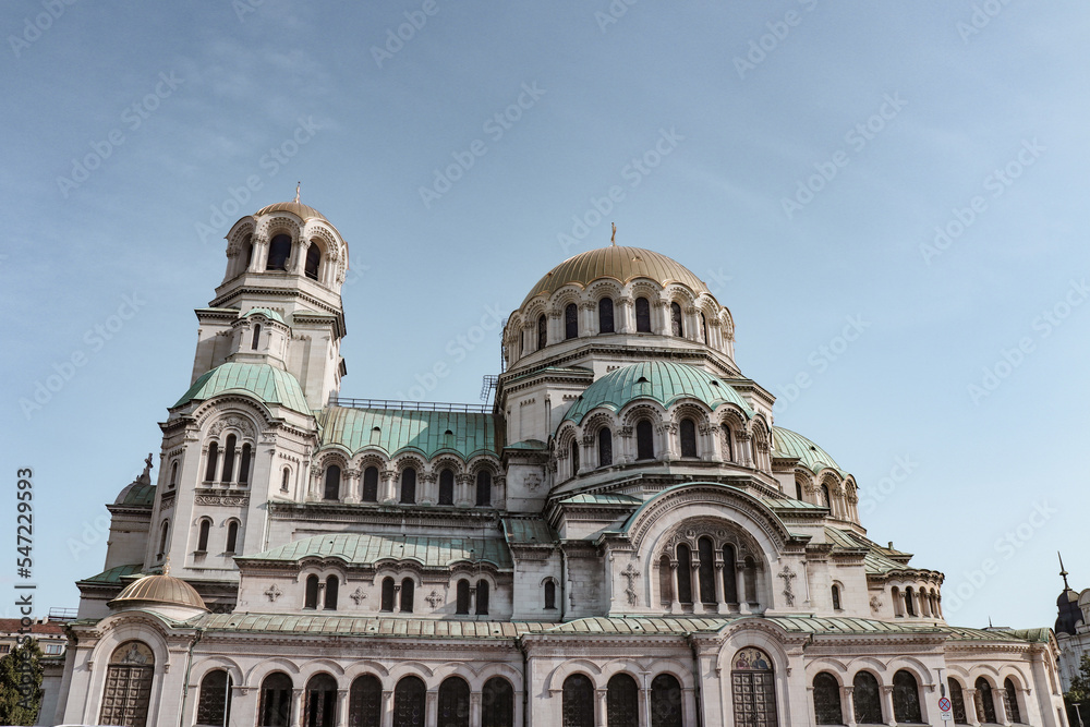 Alexander Nevsky Cathedral in Sofia the capital of Bulgaria.