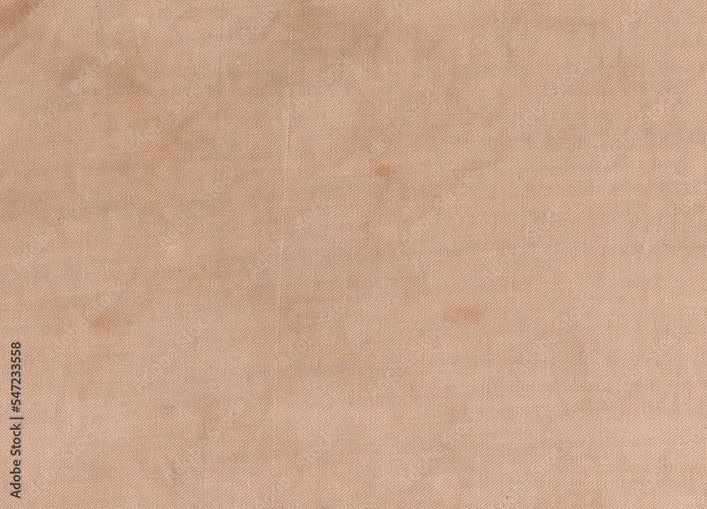 Texture of yellow dirty cloth with spots