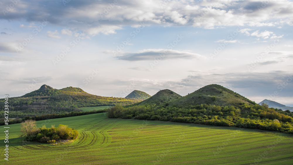 panorama of the mountains