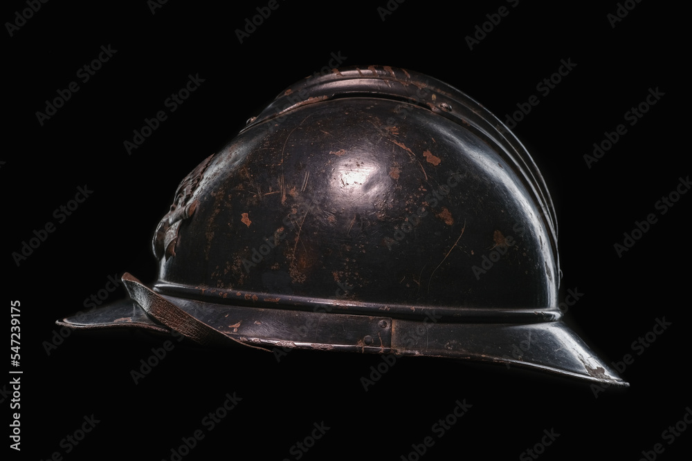 French Adrian helmet of the First World War Stock Photo | Adobe Stock