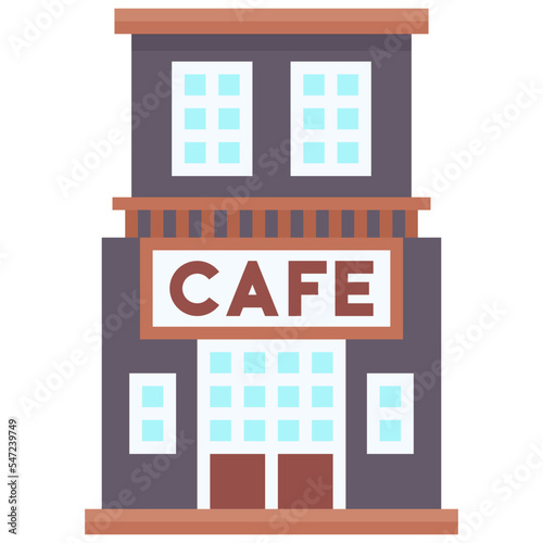 Fototapeta Naklejka Na Ścianę i Meble -  Coffeehouse, coffee shop or cafe icon