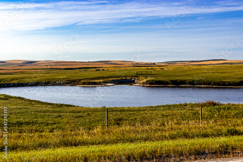 A drive through Wheatland County Alberta Canada