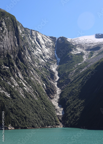 The very Alascan views in the Tracy Arm Fjord photo