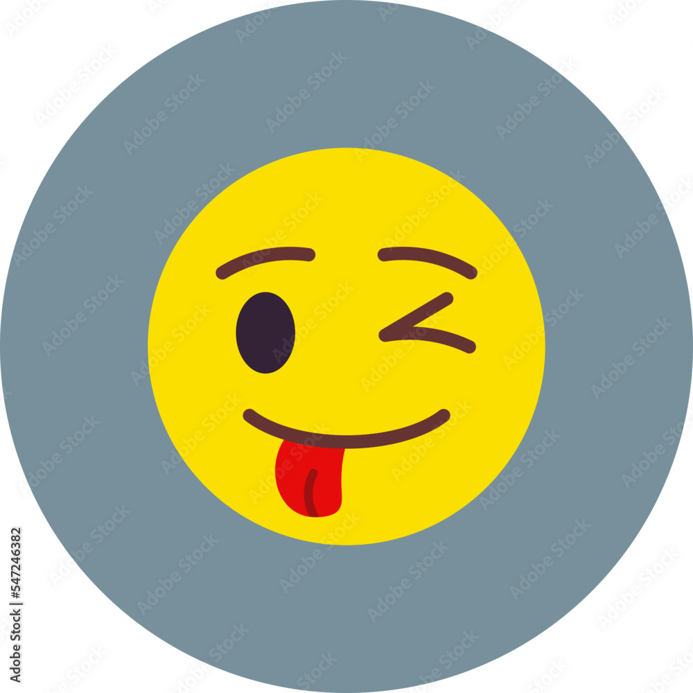 Crazy Multicolor Circle Flat Icon Crazy Multicolor Circle Flat Icon
