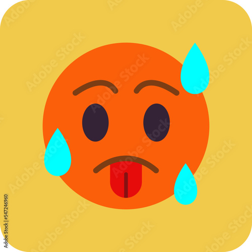 Hot Multicolor Round Corner Flat Icon