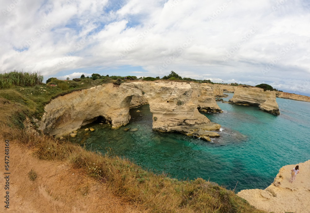 Faraglioni di Torre Sant Andrea, Puglia, Salento, Italy, Otranto Faraglioni di Torre Sant Andrea, Puglia, Salento, Italy, Otranto