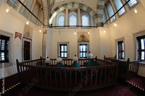 The Şehzadeler Tomb, located in the Sultanahmet district of Turkey, was built in the 16th century. The sons of Sultan Murat III are buried inside. photo