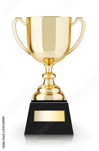 Obraz na plátně Golden trophy