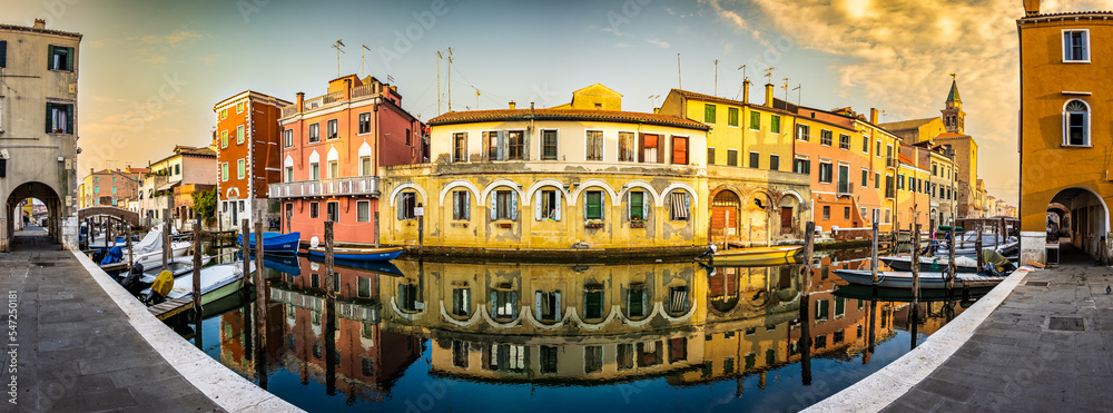 old town of Chioggia in italy