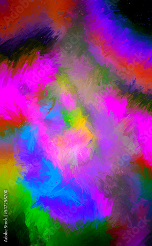 colored abstraction for desktop screensavers and backgrounds