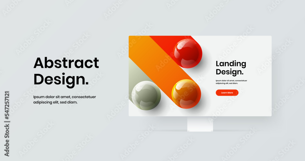 Clean website vector design illustration. Original computer display mockup web banner template. Clean website vector design illustration. Original computer display mockup web banner template.