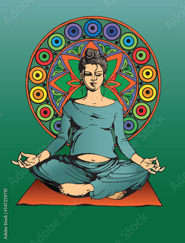  yoga for pregnant women, yoga lotus position