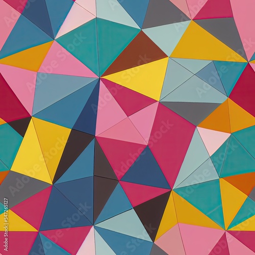 Abstract geometric background. Voronoi diagram. Seamless and tileable.