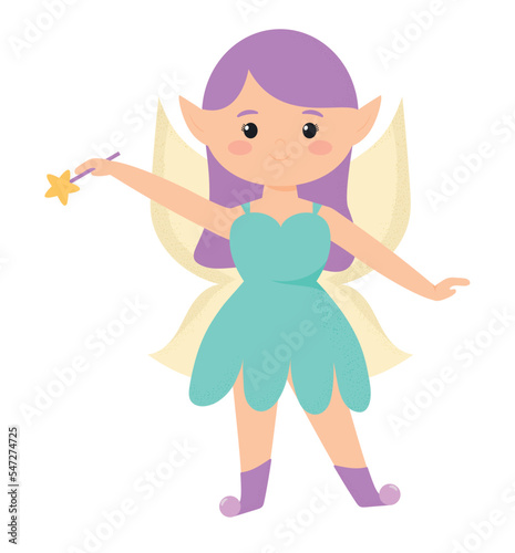 beautiful fairy illustration