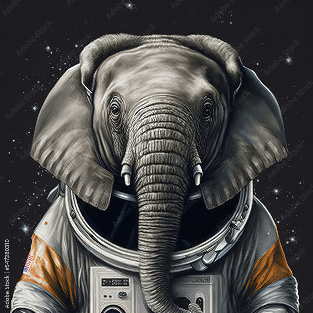 Elephant Space Suit