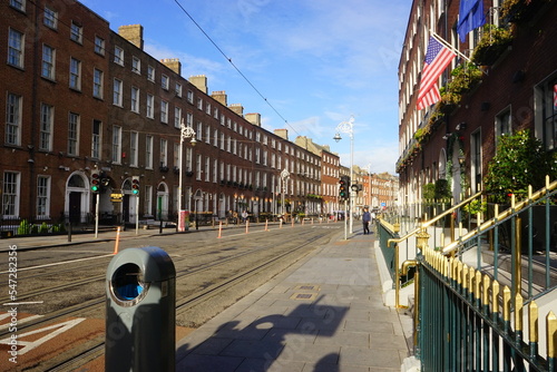 Harcourt Street in Dublin, Ireland - アイルランド ダブリン ハーコート 通り 街並み photo