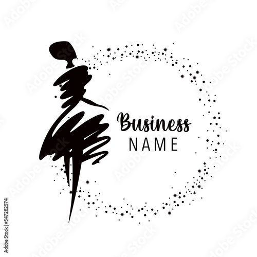 woman fashion store logo