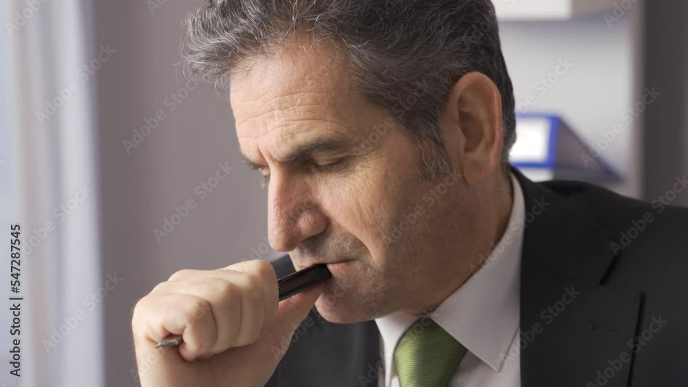 Successful entrepreneur man thinking about future investment and ideas.
Businessman focus on thinking about new ideas and investments.
Successful entrepreneur man thinking about future investment and ideas.
Businessman focus on thinking about new ideas and investments.