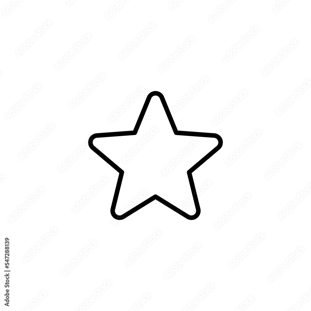 Star Icon vector illustration. rating sign and symbol. favourite star icon Star Icon vector illustration. rating sign and symbol. favourite star icon