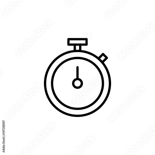 stopwatch icon vector illustration. Timer sign and symbol. Countdown icon. Period of time