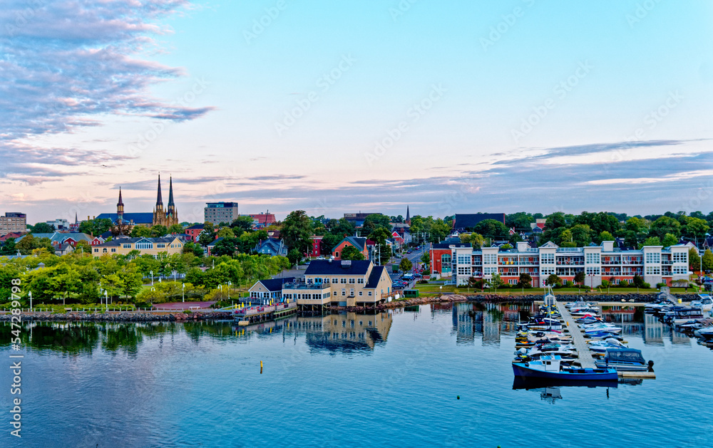 Charlottetown Church and Harbor Charlottetown Church and Harbor
