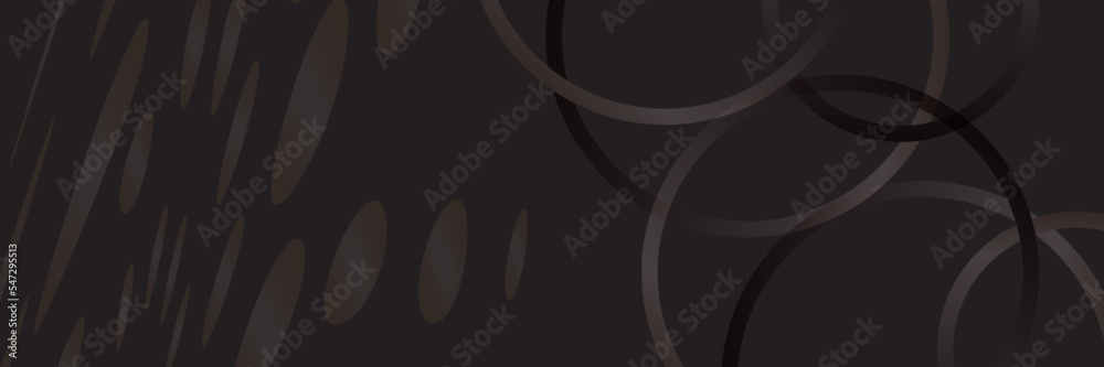 Abstract background with black - gold circles on a black background Abstract background with black - gold circles on a black background