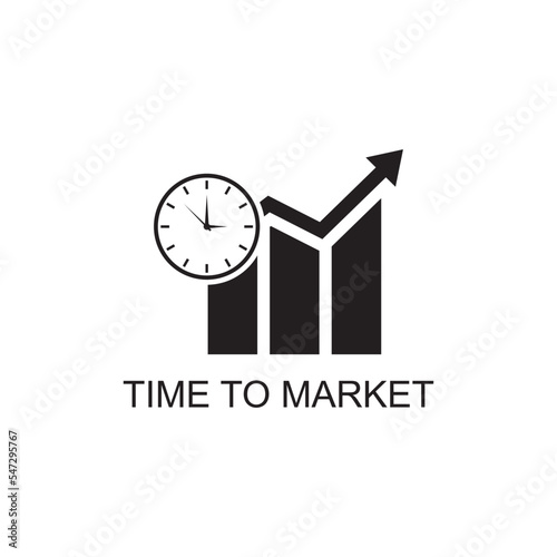 time to market icon , business icon