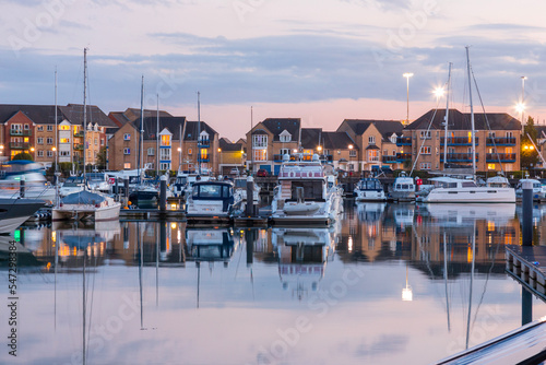 Boats in the harbour