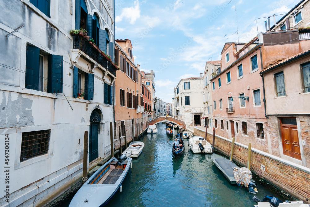 gondola canal Venice Italy boat