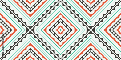 Ikat diamond tribal background Geometric Traditional ethnic oriental Design for Prints Fabric saree Mughal brush symbol Swaths texture Kurti Kurtis Kurtas