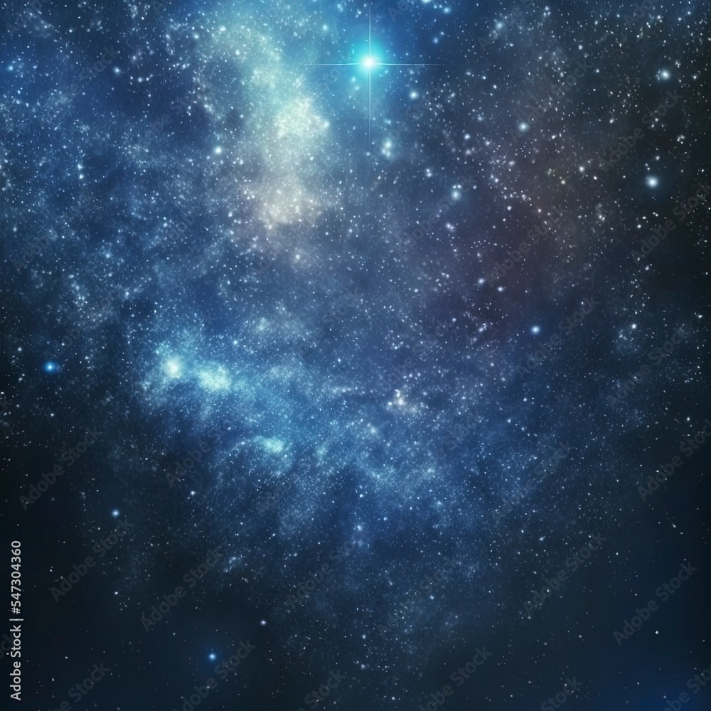 Stars in sky, starry night starlight shine of milky way, space cosmic background, starry background.