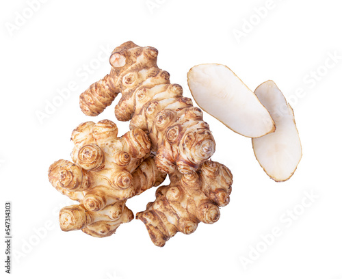 Fotografia Jerusalem artichoke on transparent png