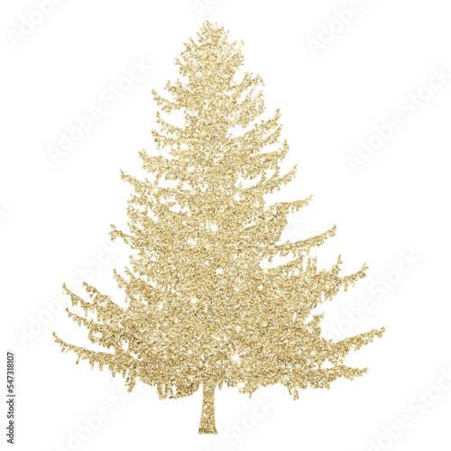 gold tree ,christmas tree png